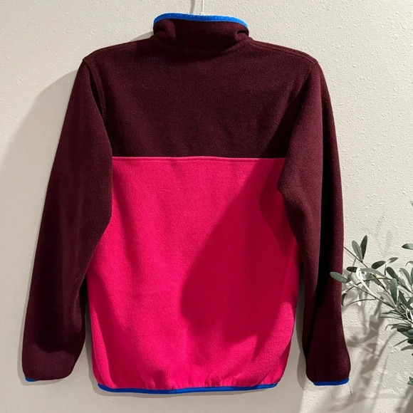 Patagonia Color Block XS Synchilla Snap-T Long Sleeve Fleece Pullover Cozy Warm - Picture 2 of 6